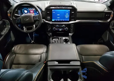 2022 Ford F150 Supercrew из США, поврежденный, VIN 1FTEW1E81NFB08088